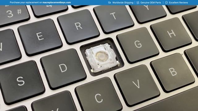 How To Replace The Alphanumeric Keycaps On A MacBook Pro A2141, A2251, A2289 And A2338 Intel & M1