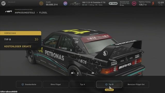 Gran Turismo 7 | GT7 Mercedes-Benz 190E Evo Engine Swap 3 Setups