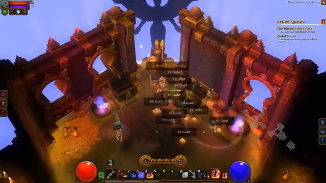PC Torchlight 2 Act II The Luminous Arena - Stay Within The Light смотреть онлайн