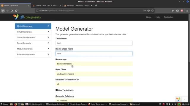 2 - Working with Gii | Yii2 Framework смотреть онлайн