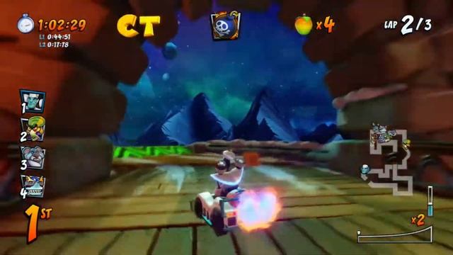 CTR Letter and Crystal Challenges Part 7: Time Trap смотреть онлайн