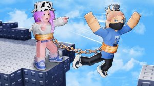 МЫ СВЯЗАНЫ ЦЕПЬЮ В ОББИ! Roblox