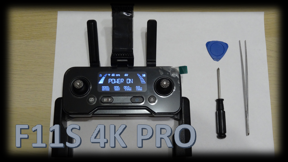 Разборка пульта F11S 4K PRO