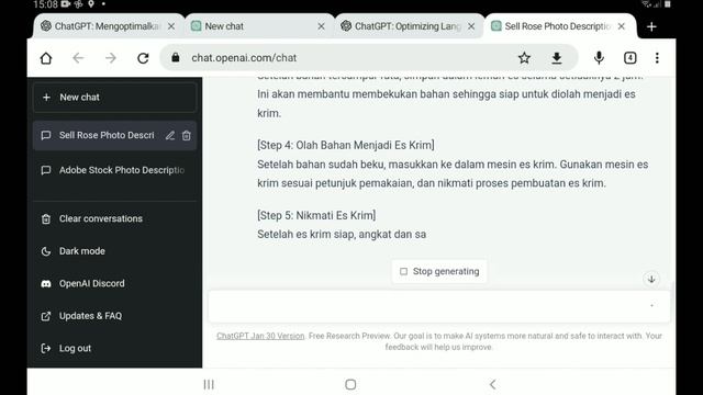 Cara membuat Deskripsi Youtube Otomatis dan riset Keyword Shutterstock dengan Chat GPT смотреть онлайн