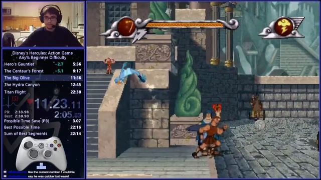 Disney's Hercules: Action Game Any% Beginner Difficulty Speedrun in 22:23 PB (PC Steam version) смотреть онлайн