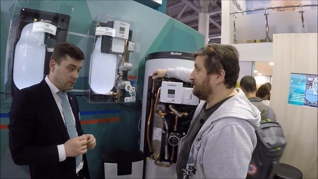 Солнечное отопление без перегревов. Выставка Акватерм. смотреть онлайн