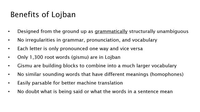 Lojban Introduction Video смотреть онлайн