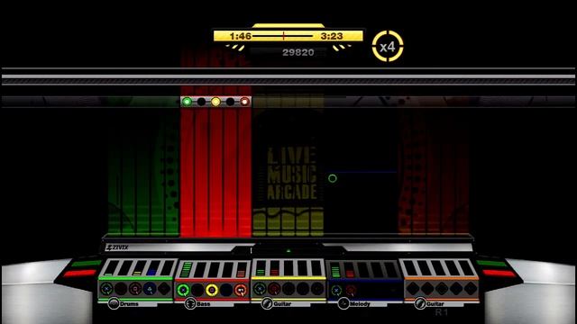 JAM Live Music Arcade gameplay - "Filter - No Love" (FC; 66.060) смотреть онлайн