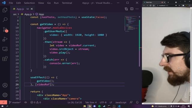 Build a CAMERA APP in REACT JS! | Easy Tutorial! смотреть онлайн