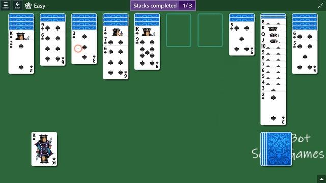 Microsoft Solitaire Collection - Spider - July 7 2021 смотреть онлайн