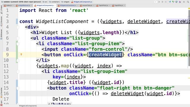 M4L3 2 create new widgets смотреть онлайн