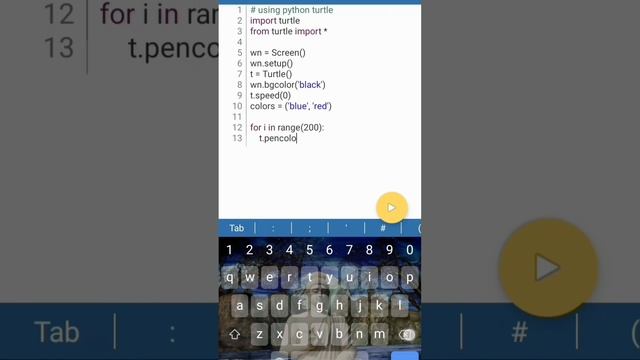 Python Turtle Graphics||Cool Python Graphics||Coding Status Video|| WhatsApp Status video #turtle|| смотреть онлайн