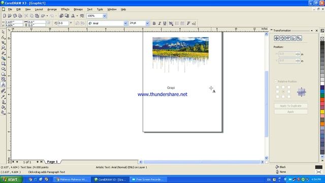 CorelDraw X3 Tutorial смотреть онлайн