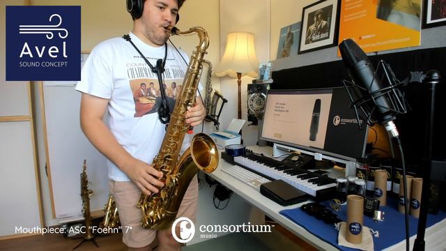 Mouthpiece Demo | AVEL "Foehn" Tenor Sax | Consortium Music смотреть онлайн