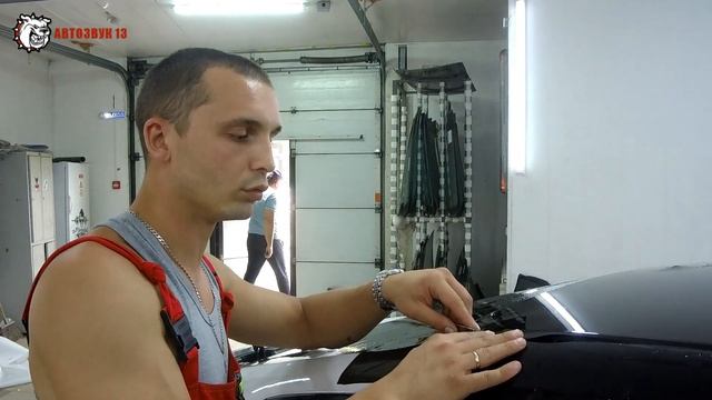 Центр тонирования. #AZ13 тянем BMW F34 GT