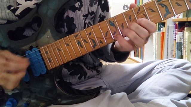 Steve Vai- Crossroads-Overture Fast strumming lick 2023/12/8 (75% of original speed) смотреть онлайн