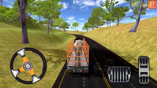 Zoo Wild Animals Truck Simulator - Farm Animal Transport Driving - Android GamePlay смотреть онлайн