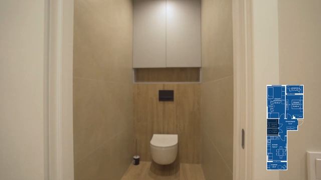 Дизайн двухкомнатной квартиры в ЖК "Славянка" г. Краснодар смотреть онлайн