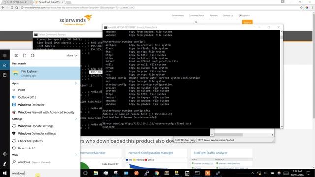 FIX: Error opening tftp server from cisco router - Windows 10 смотреть онлайн