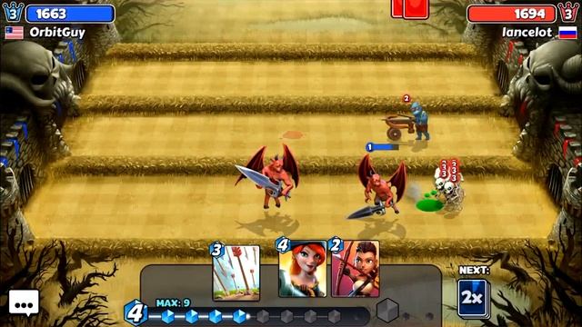 Castle Crush: Epic Card Game - Victory Chest + Knight is OP смотреть онлайн