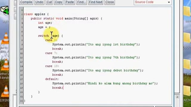 Java Programming Tutorial - 13 - Switch Statement (Tagalog Version) смотреть онлайн