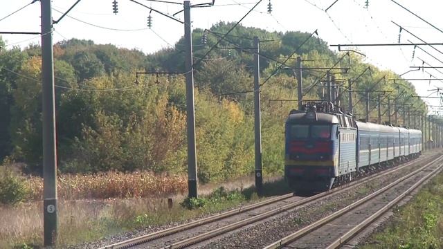 Train 73A Moscow - Lvov (поезд 73A Москва - Львів) ЧС8-023 смотреть онлайн