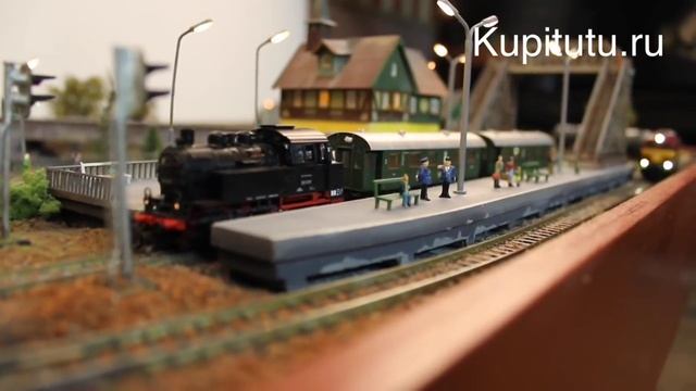 Макет железной дороги масштаб ТТ 1 120 Поздняя Осень Купитуту смотреть онлайн