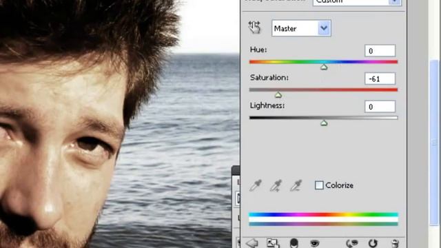 Tutorial Photoshop CS5 - Bleach Bypass effect смотреть онлайн
