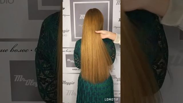 Наращивание волос на среднюю густоту