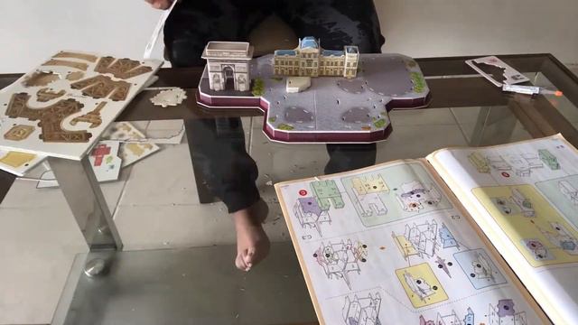 CubicFun 3D Puzzle CityLine PARIS | Ritvik Goes Vlogging смотреть онлайн