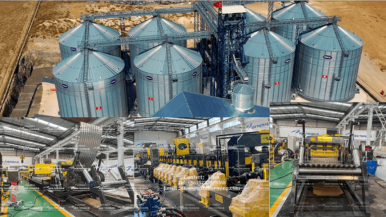 ( Grain bin silo machine ): corrugated sheet machine 【 Silo corrugated board machine 】 смотреть онлайн