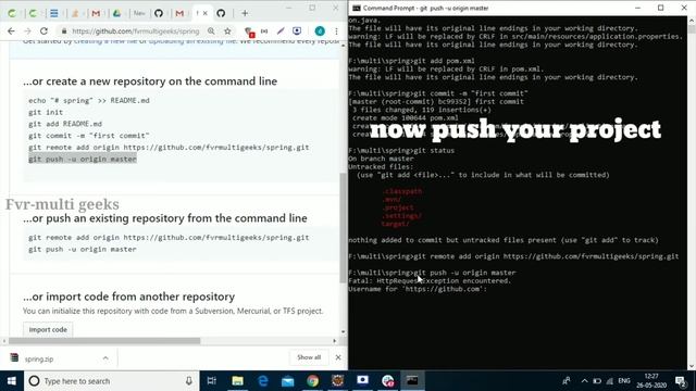 Git tutorial | create repository смотреть онлайн