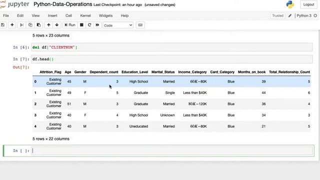 Python Data Manipulations - Change, Delete & Filter Columns for Analytics & Data Science - [Part 1] смотреть онлайн