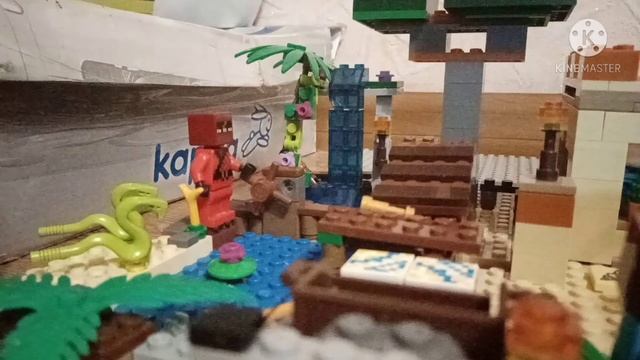 Кай отдыхает в деревне, LEGO Minecraft патруль разбойников смотреть онлайн