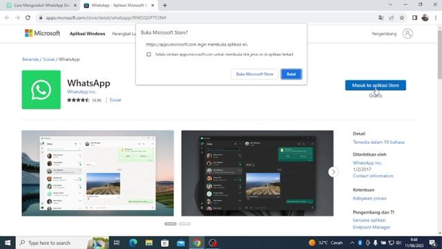Cara Download Dan Instal WhatsApp Di Laptop | Terbaru 2023 смотреть онлайн