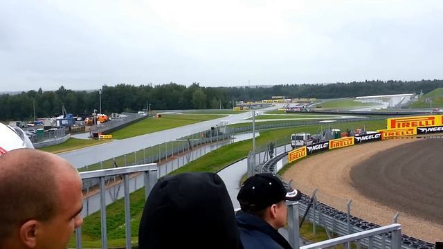 ANDREA ANTONELLI Crash Moment 21.07.2013 (Андреа А