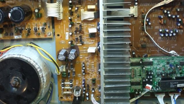 Ремонт ресивера BBK AV210T. Залит жидкостью. Часть 1. смотреть онлайн