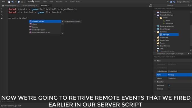 ROBLOX How to Make Player Left/Joined System Message смотреть онлайн