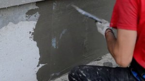 штукатурка фундамента