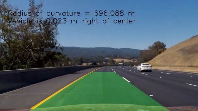 Нахождение линий разметки на трассе с помощью библиотеки OpenCV, Python смотреть онлайн