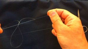 Как привязать боковой крючок, три способа. Т-узел для боковых поводков.