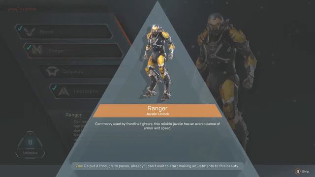 Anthem Get Cyro Glaive Unlock Ranger MK2 Javelin смотреть онлайн