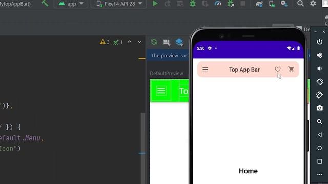 23 - TopAppBar - Android Jetpack Compose بالعربي смотреть онлайн