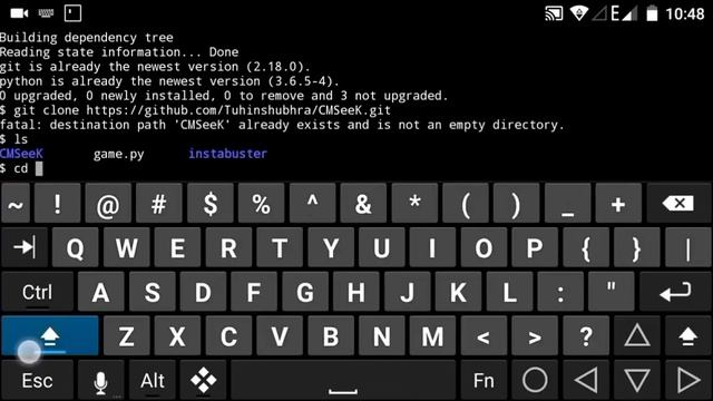 CMSeek смотреть онлайн