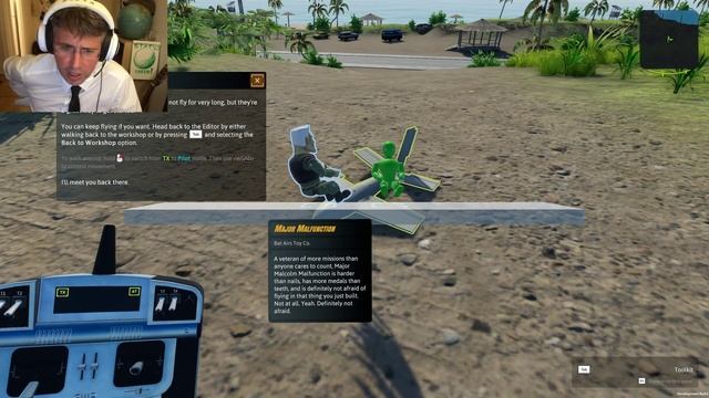 You can put action figures in your Balsa Model Flight Simulator airplane смотреть онлайн