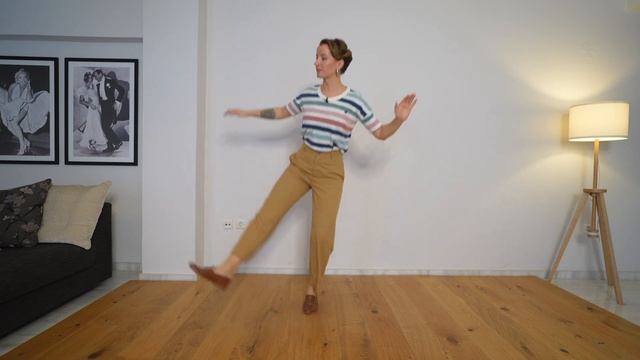 Solo Jazz warm-up dance to Honeysuckle Rose смотреть онлайн