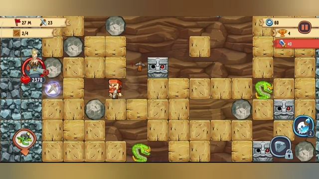 Dig Out! - Gold Digger Gameplay Walkthrough (Android / HD) | First Impression