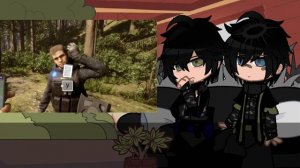 ||Реакция персонажей из "Два мужика и все не оч" на Валеру||