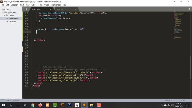 Create a Counter with Pure Javascript not JQuery | Bangla Tutorials смотреть онлайн