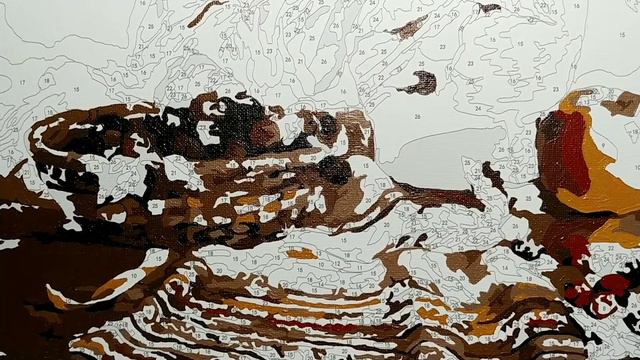 [명화그리기] 10회차 4배속 Color No.8 「집에서할수있는취미생활」